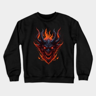 Halloween devil shirt Crewneck Sweatshirt